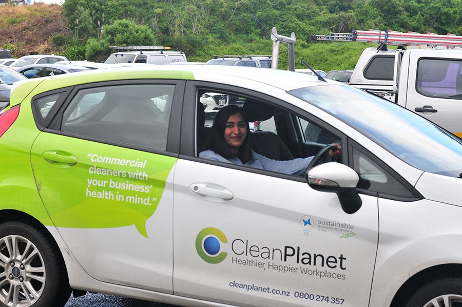 Clean Planet - branded car