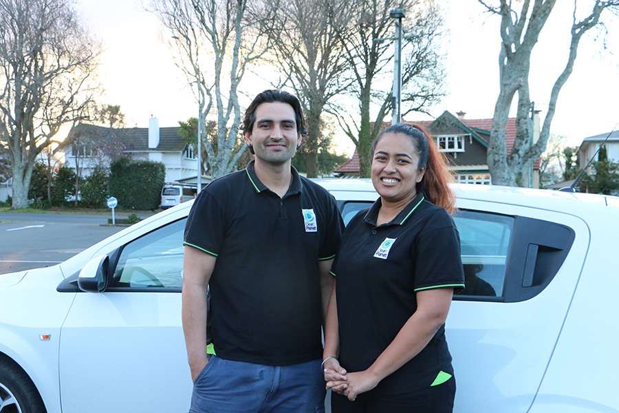 Sheril and Gurpinder - Franchisees of the month