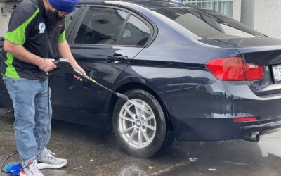 What does detailing a car involve?